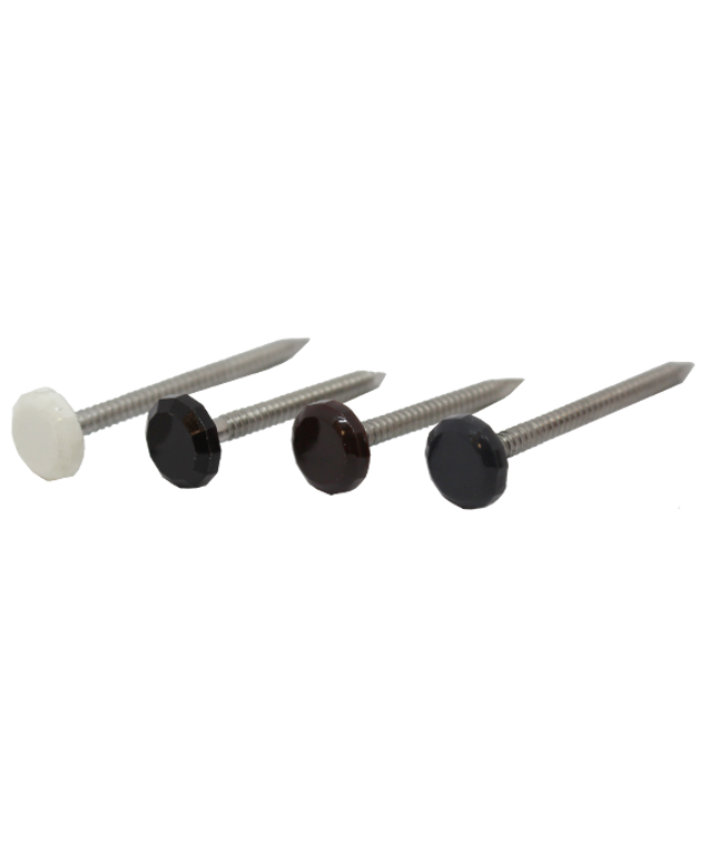 SAMAC Stainless Steel Poly Headed Pins & Nails