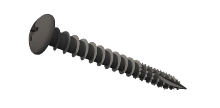 SAMAC Perf Exterior PAN BLACK Screw 5mm (200)