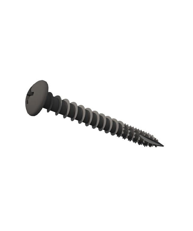 SAMAC Perf Exterior PAN BLACK Screw 5mm (200)