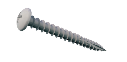 SAMAC Perf Exterior PAN Silver Screw 4mm (200)