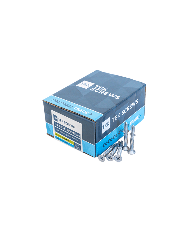 SAMAC Csk Light Section W/Wings 4.8mm(100)
