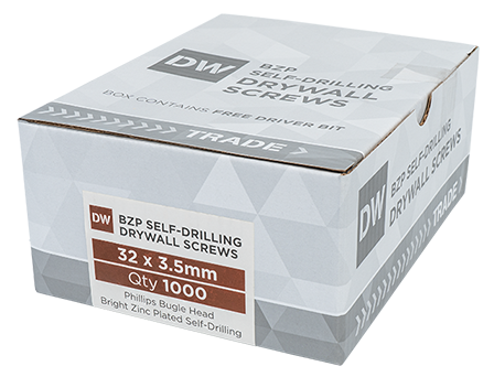 SAMAC BZP Self Drill Drywall Screws (1000)