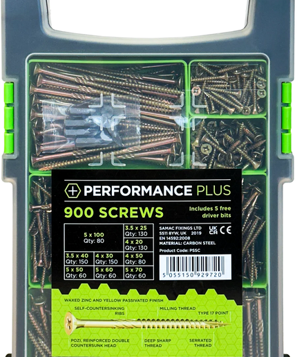 SAMAC Performance PLUS New Screw case (900)