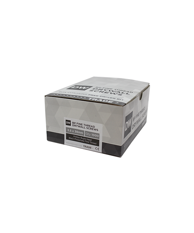 SAMAC Black Phosphate Drywall Screws (1000)