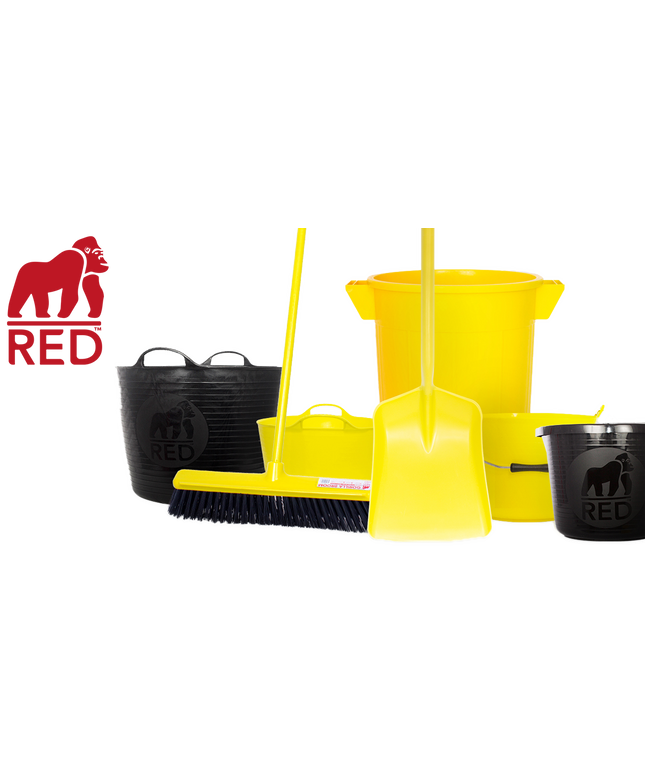 SAMAC Red Gorilla Tubs & Buckets Heavy Duty Range