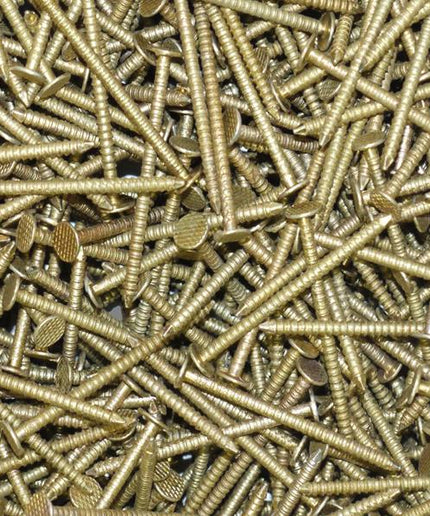 SAMAC Yellow Passivated Annular Ring Nails